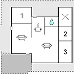 別荘 With Fireplace I エーベルトフト